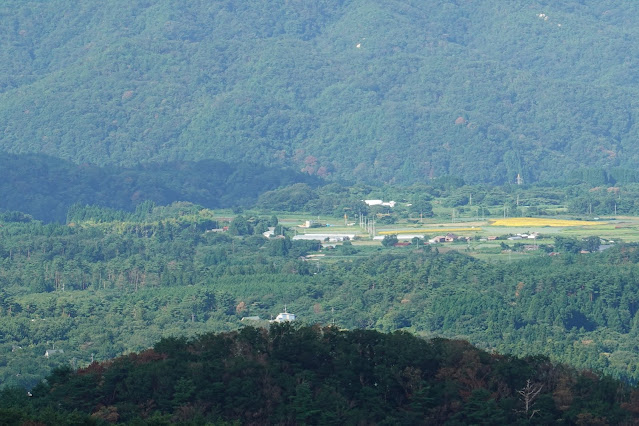 鳥取県西伯郡伯耆町大内　大山道　横手道からの眺望