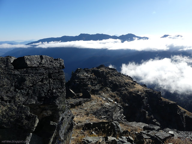 trail at the top