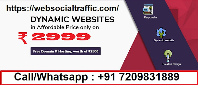 Web Designing and Development Price List