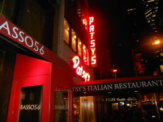 Patsy's Italian Restaurant in New York City