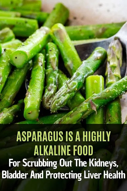 Asparagus Is A Highly Alkaline Food For Scrubbing Out The Kidneys, Bladder And Protecting Liver Health