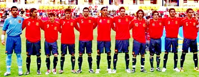 SELECCIÓN DE ESPAÑA SUB 21. Temporada 2008-09. Sergio Asenjo, Sergio Sánchez, Bojan, Pedro León, Torrejón, Chico, Javi García, Granero, Jurado, Miguel Torres y Raúl García. SELECCIÓN DE ESPAÑA SUB 21 0 SELECCIÓN DE SUECIA SUB 21 0 Martes 31/03/2009, 19:00 horas. Partido amistoso. Orihuela, Alicante, Campo municipal de Los Arcos: 5.000 espectadores. GOLES: No hubo.