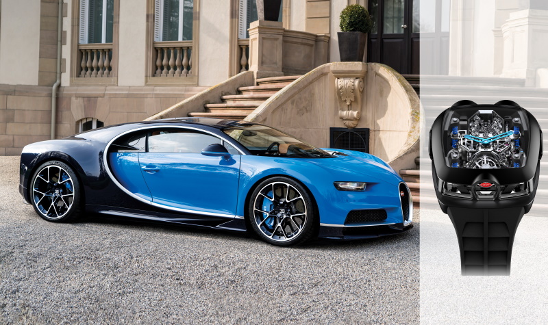 Jacob & Co. x Bugatti Chiron Tourbillon