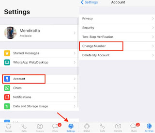Cara Mengganti Nomor WhatsApp di Android dan iPhone