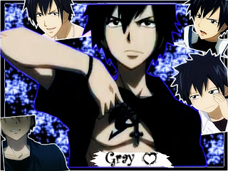 gray fullbuster fairy tail anime wallpaper