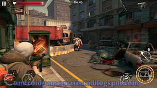 Satu lagi game dengan tema zombie apocalypse hadir di android Left to Survive apk + obb