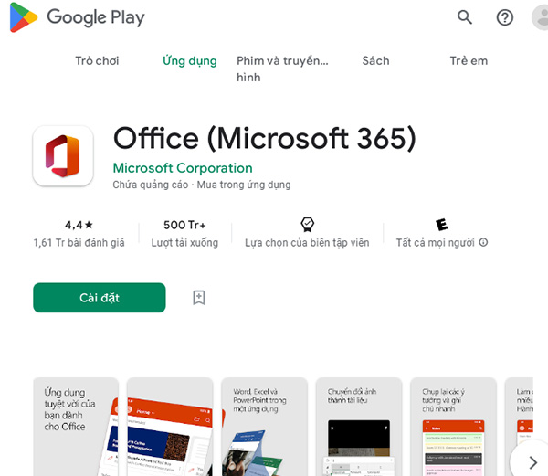 Office (Microsoft 365) - Tải ứng dụng trên Google Play b2