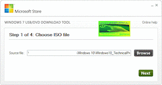 تثبيت ويندوز ب USB Windows USBDVD Download Tool3