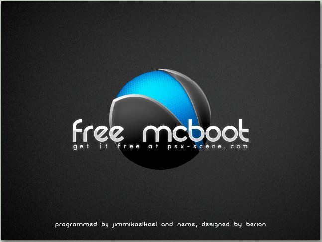 FreeMcboot PS2 Versi MOD 1.8c INSIDE GAME