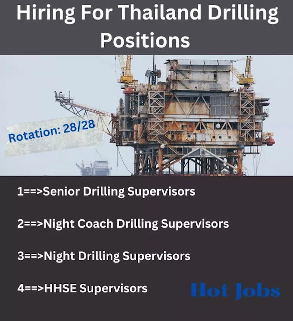 Hiring For Thailand Drilling Positions