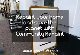 Using second hand paint to save the planet
