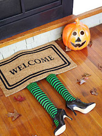 Ideas para decorar la puerta de entrada en Halloween