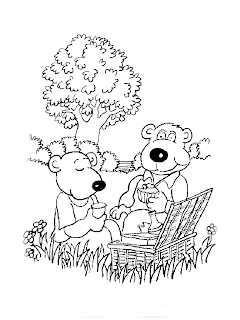 coloring pages free, bear coloring pages