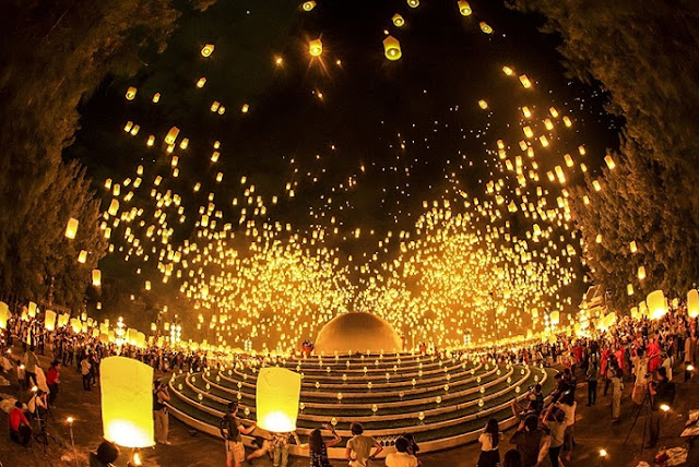 Loy Krathong, Festival Lampion Indah di Thailand