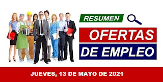 Bolsa de Trabajo Paraguay 13 de Mayo de 2021
