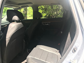 Rear seat in 2020 Honda CR-V Touring