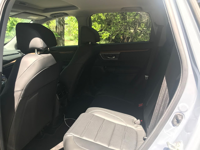 Rear seat in 2020 Honda CR-V Touring