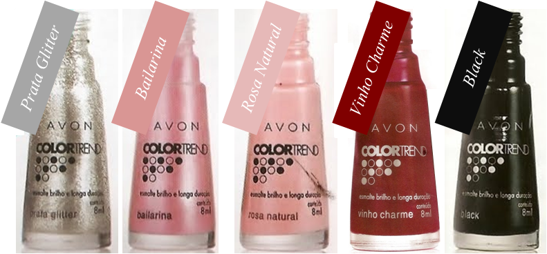 Novos esmaltes Avon Mais novidade Avon na rea Desta vez s o para as unhas