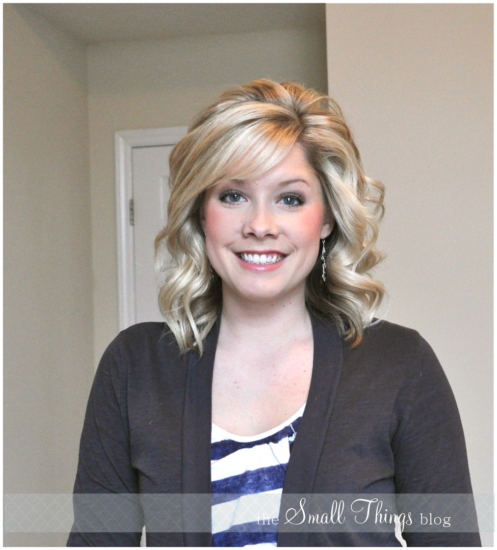 Curling With A Flat Iron The Small Things Blog