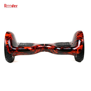 Rooder import smart balance electric scooter r807 with taotao board gyroscope plastic shell 10 inch wheel samsung battery bluetooth remote