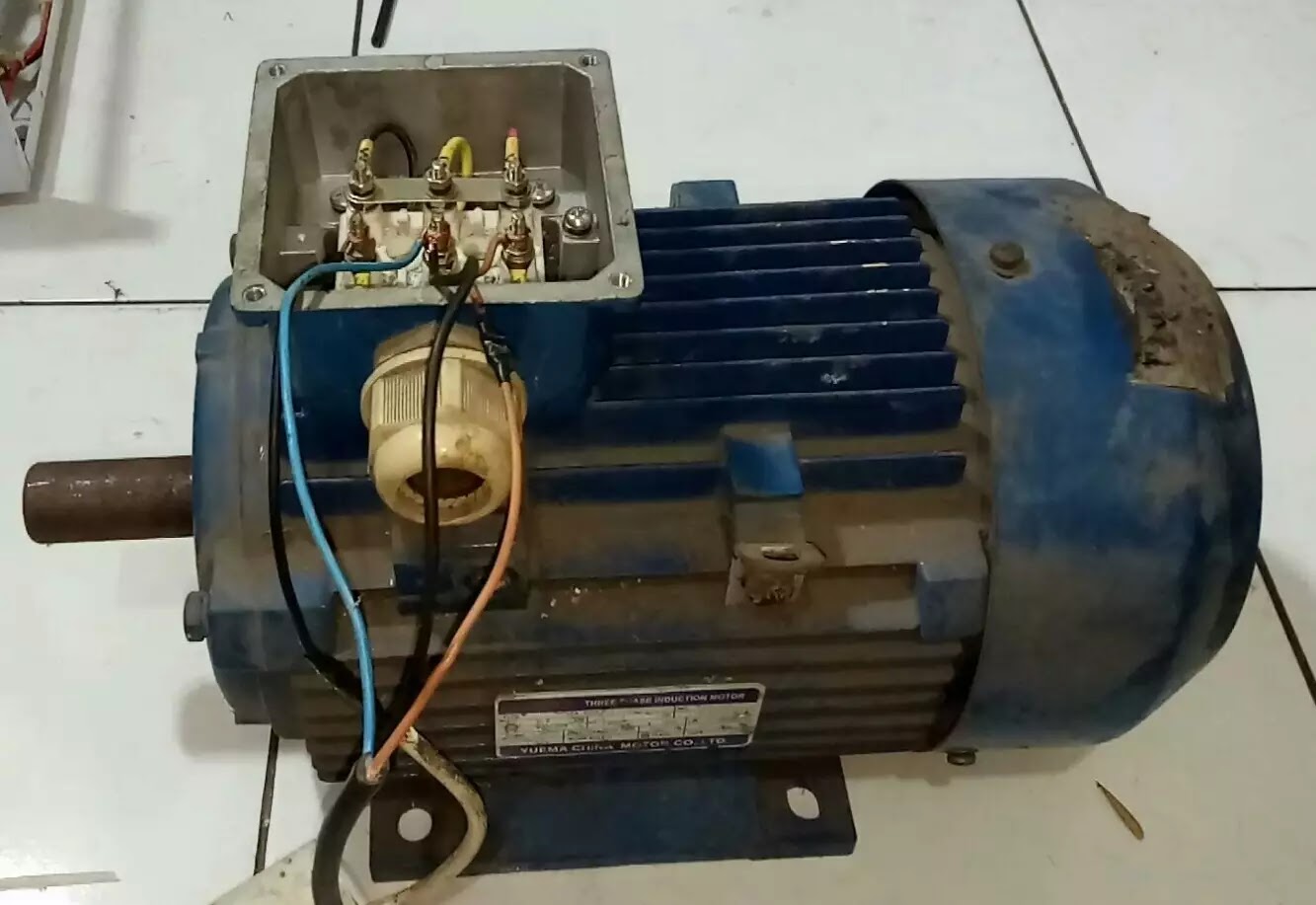 Motor 3 phase ke Motor 1 phase