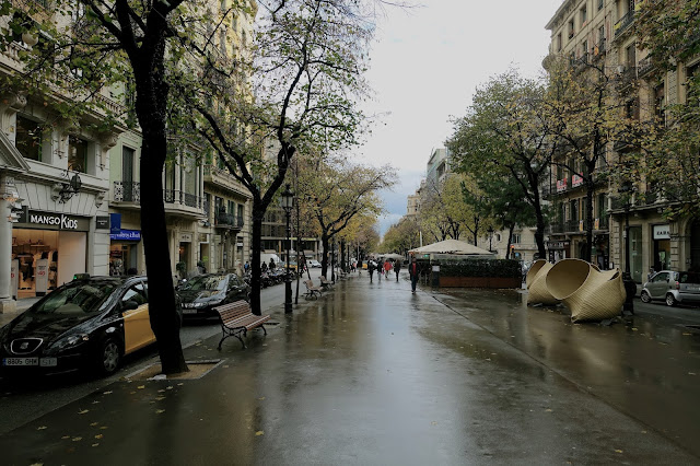 カタルーニャ通り（Rambla de Catalunya）