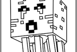 Contoh Gambar Mewarnai  Gambar Minecraft  KataUcap