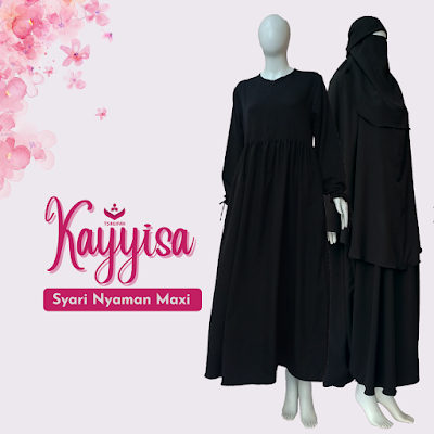 Set Gamis Syari Kayyisa Shakila Nyaman Maxi