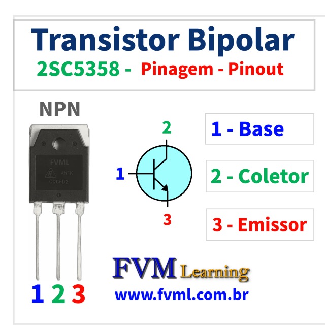 Datasheet-Pinagem-Pinout-transistor-potência-NPN-2SC5358-Características-Substituição-fvml