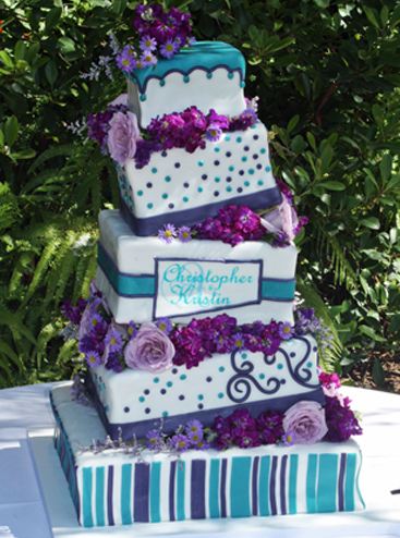 Drops, Flowers, and Polka Dots. Original Cakes.