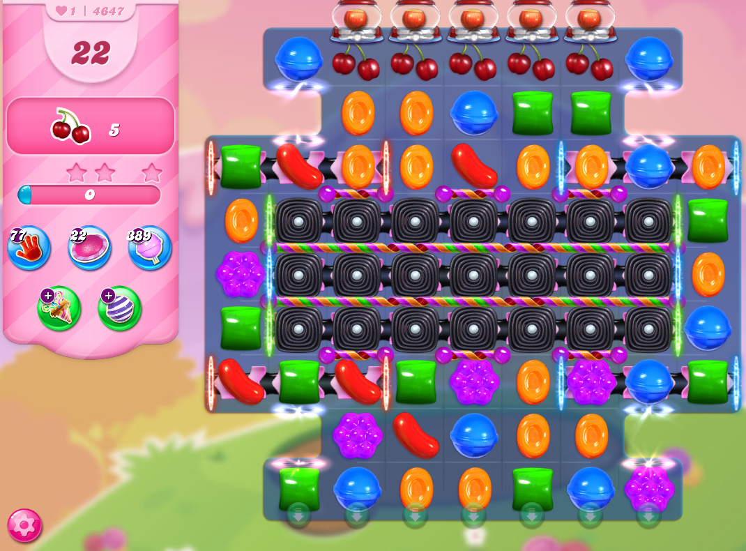 Candy Crush Saga level 4647