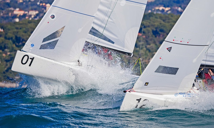 J/70s sailing off Monte Carlo, Monaco in Primo Cup