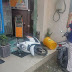 Sepeda motor metic hilang kendali dan menabrak pintu ATM sebuah Bank Swasta di Tanjung Tabalong.