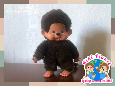 kiki Monchhichi jeans fait main couture handmade poupée vêtement 