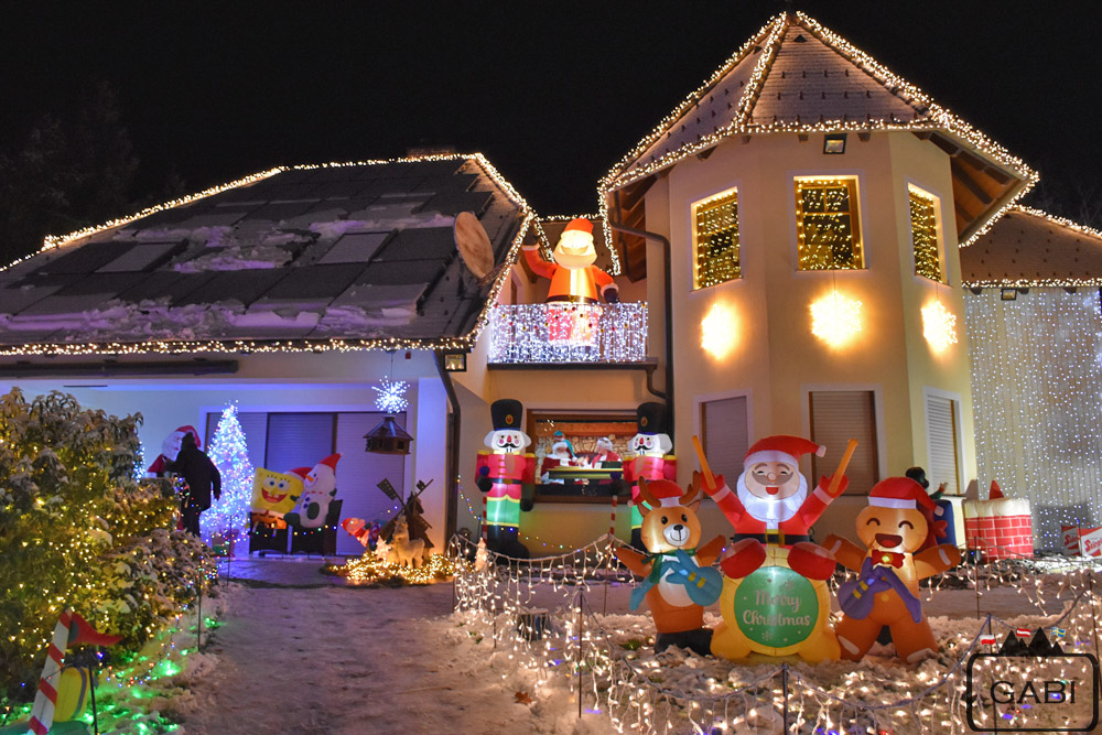 dom świąteczne dekoracje