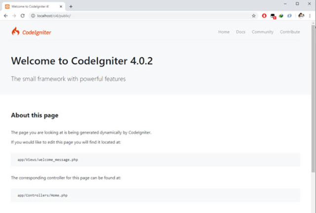 Codeigniter 4 Rilis ! Bagaimana Cara Menggunakannya?