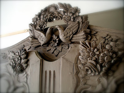 Antique Armoire on Castles Crowns And Cottages  The Linen Closet