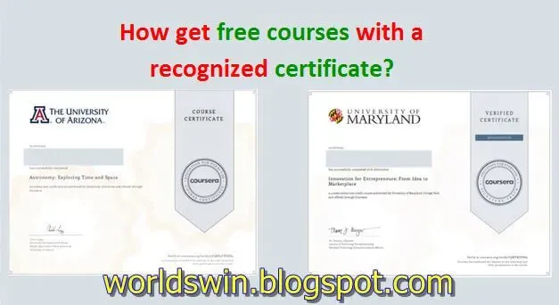 free courses certificate