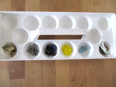 egg tray organizer