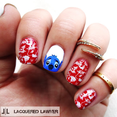 Lilo and Stitch Nails