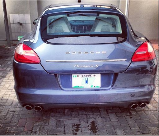 wizkid porsche panamera 