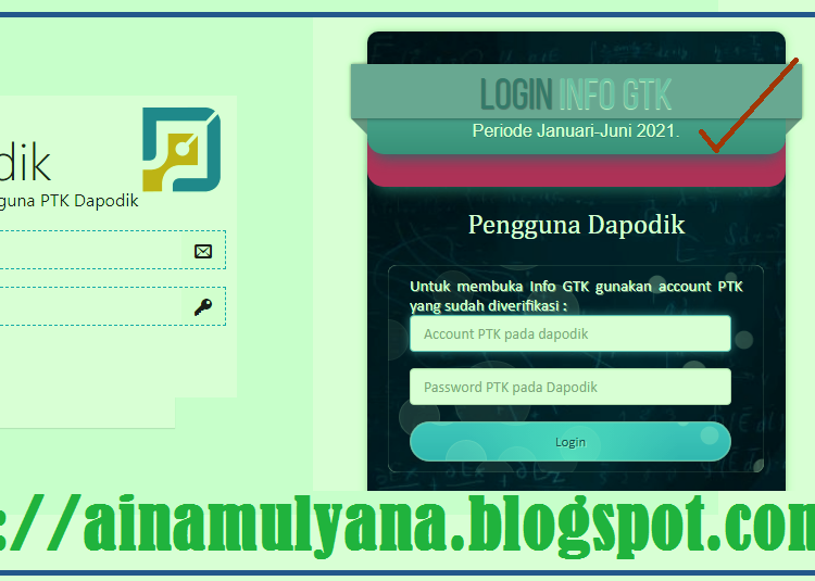 LOGIN INFO GTK 2022-2023