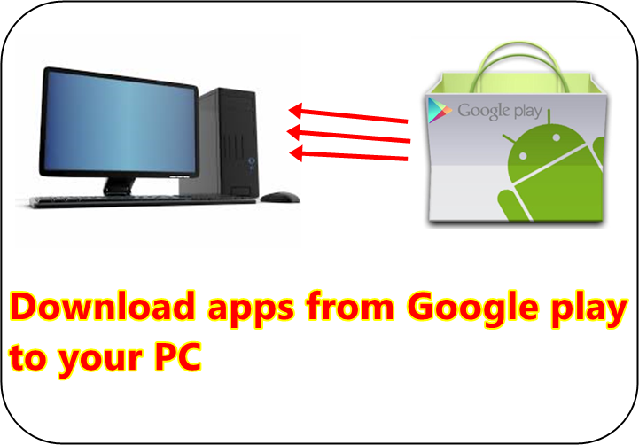 how to download apk Android aps from Google Play store on your PC