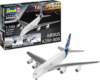 Revell 1/144 Airbus A380-800 TECHNIK (00453)  English Color Guide & Paint Conversion Chart