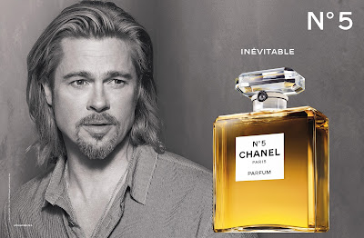 Brad Pitt Chanel 5