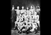 📸BLACKBURN OLYMPIC FOOTBALL CLUB 📆Temporada 1882-83. ⬆️W. Bramham (secretario), George Wilson, Thomas Dewhurst, Thomas Hacking, James T. Ward, A. Astley (tesorero). ➡️James Costley, Jack Hunter, John Yates, William Astley. ⬇️Thomas Gibson, Albert Warburton (capitán), Alfred Matthews. BLACKBURN OLYMPIC F. C. 2 🆚 OLD ETONIANS A. F. C. 1 Sábado 31/03/1883. 12ª Football Association Challenge Cup, final. Londres, Inglaterra, Kennington Oval: 8.000 espectadores. GOLES: ⚽0-1: Harry Goodhart. ⚽1-1: Alfred Matthews. ⚽2-1: 107’, James Costley.