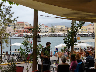 Winebar on the Harbour at Chania