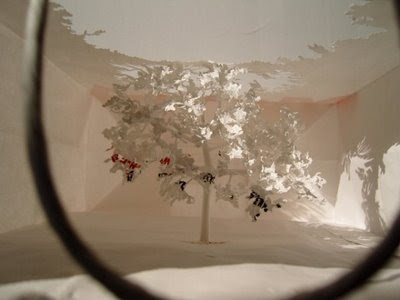 Beautiful Paper Tree art