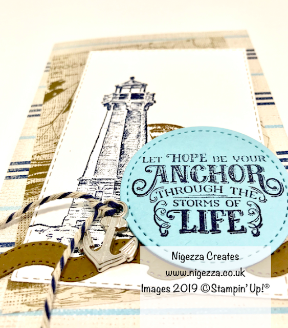 Nigezza Creates, Stampin Up! Sailing Alternative To Home On Stage Make & Take