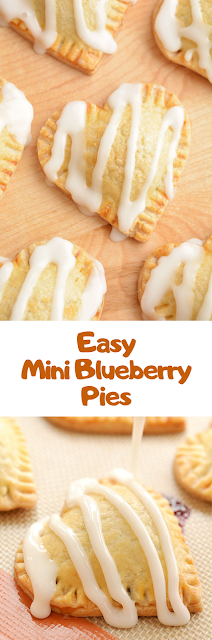 Easy Mini Blueberry Pies